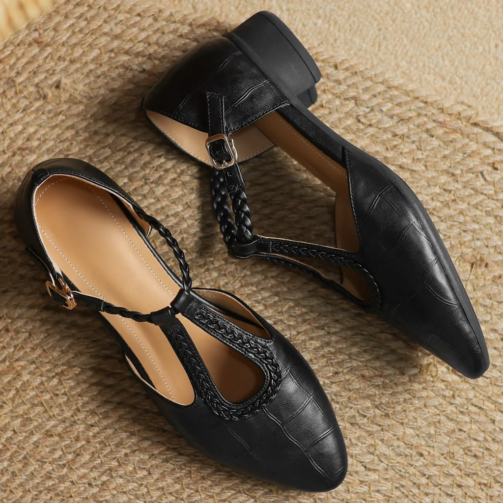 Poppy & Mae | Cuir Mary Janes