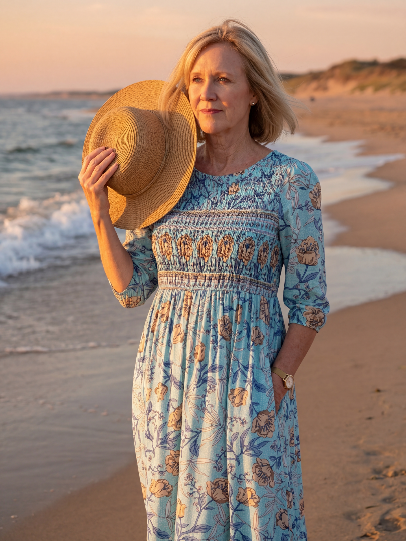 Halia | Midi Dress Prairie Gathering