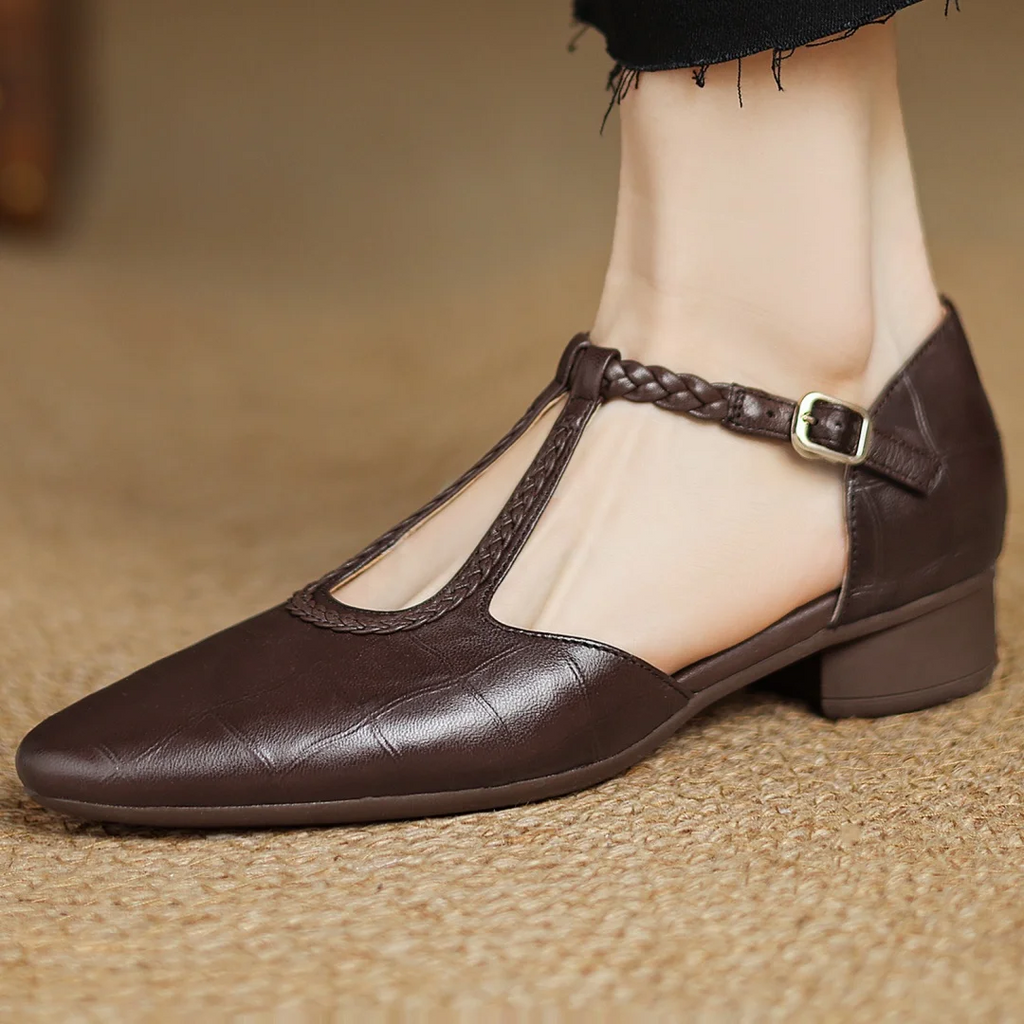 Poppy & Mae | Cuir Mary Janes