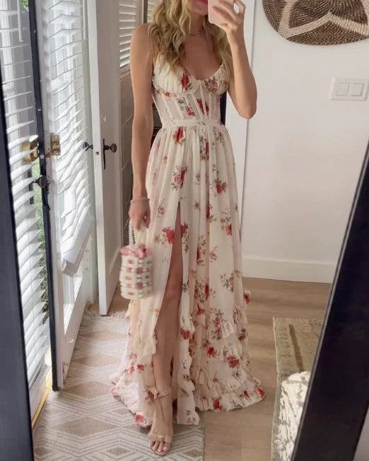 Scarlett™ | Robe Florale Élégante