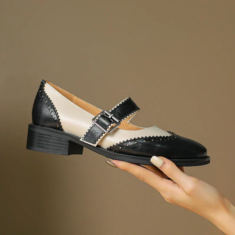 Miana | Cuir Mary Janes