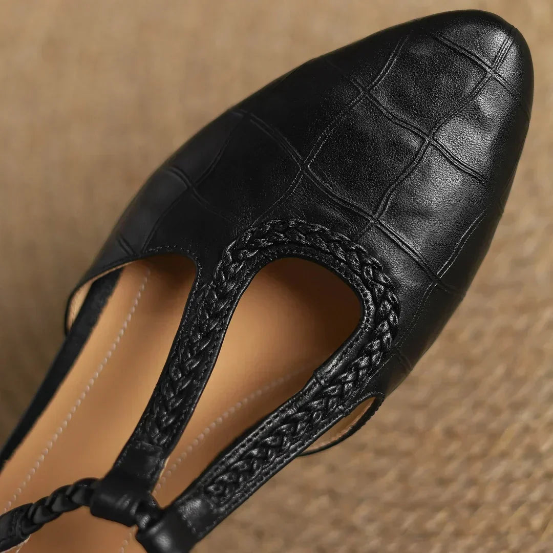 Poppy & Mae | Cuir Mary Janes