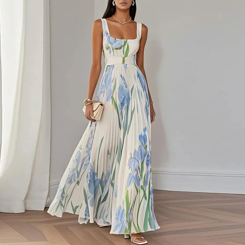 Oriah™ | Floral A-Line Maxi Robe