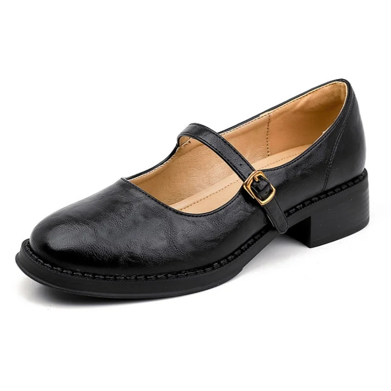 Anne | Classiques Confort en Cuir - Chaussures Mary Jane