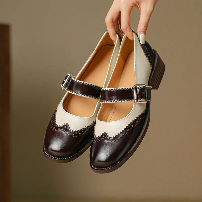 Miana | Cuir Mary Janes