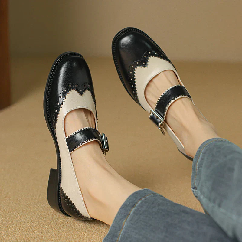 Miana | Cuir Mary Janes