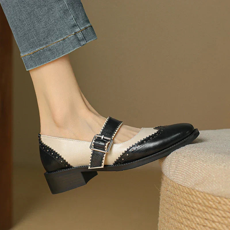 Miana | Cuir Mary Janes