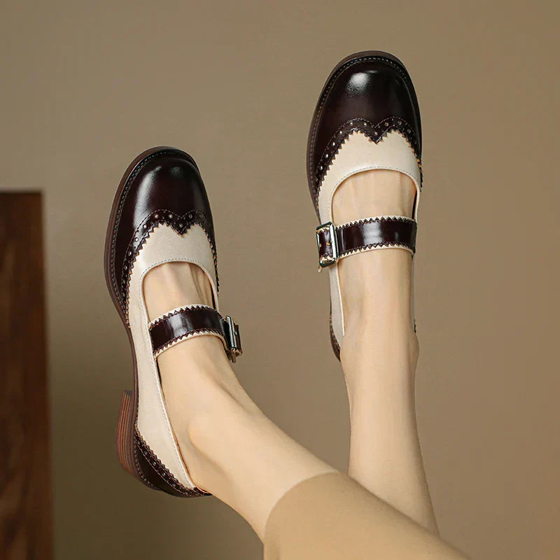 Miana | Cuir Mary Janes