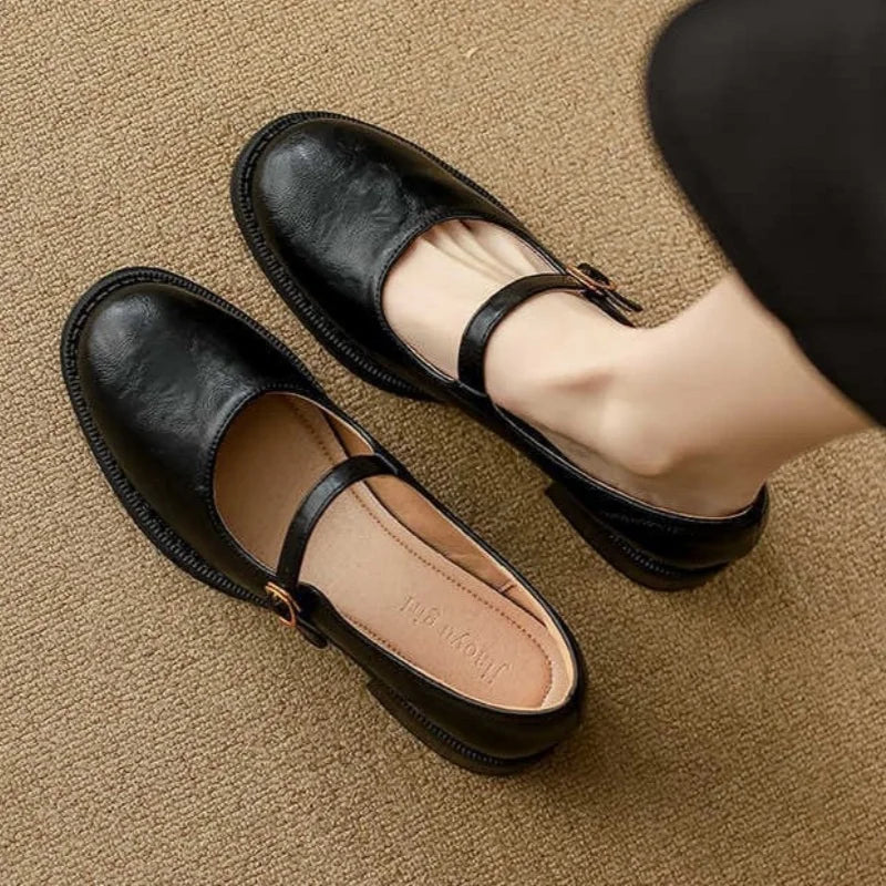 Anne | Classiques Confort en Cuir - Chaussures Mary Jane