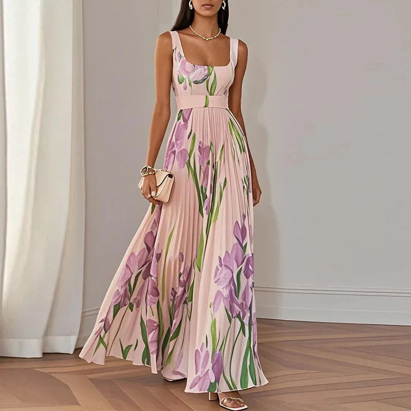 Oriah™ | Floral A-Line Maxi Robe