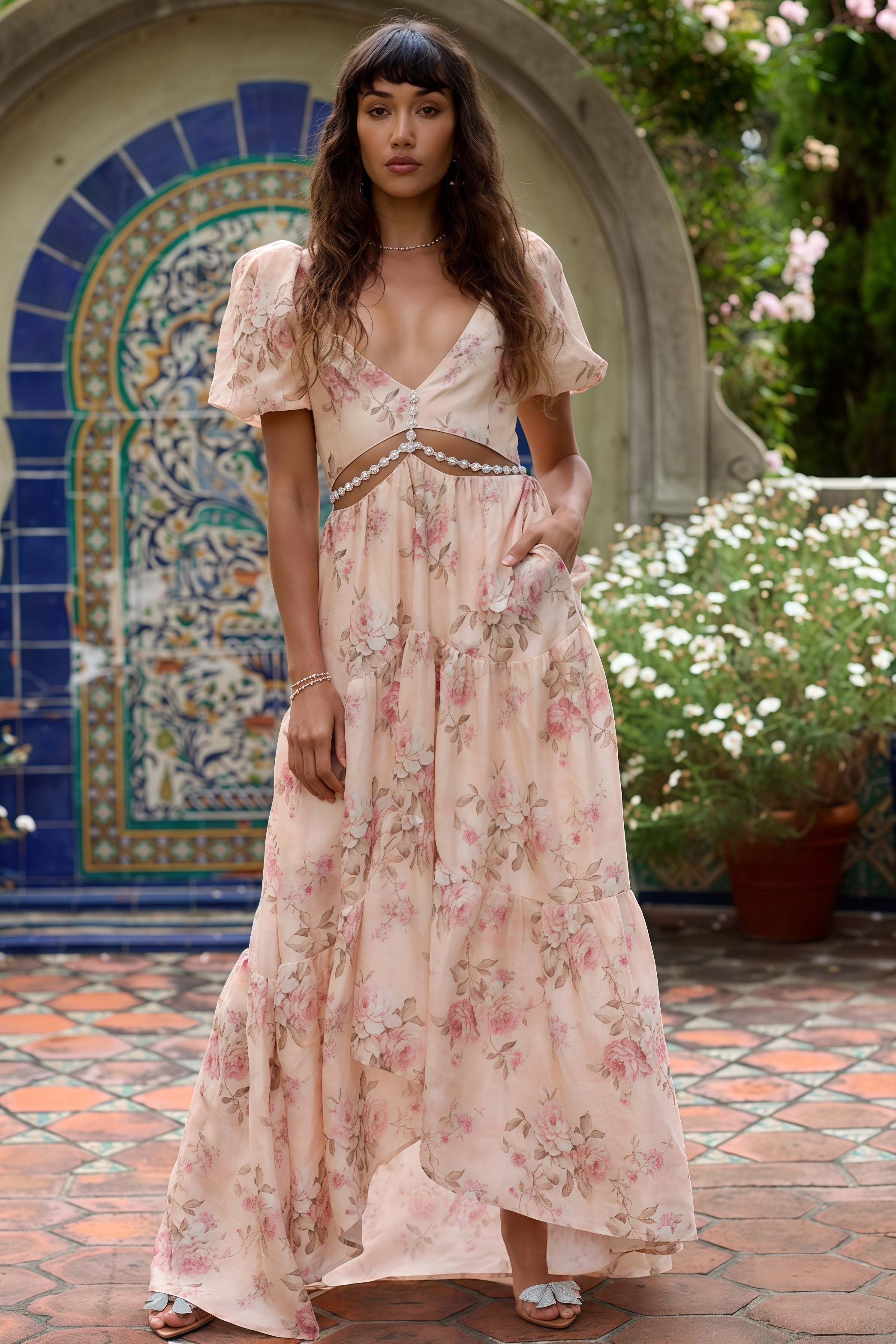 Layla™ | Élégante Robe Flottante
